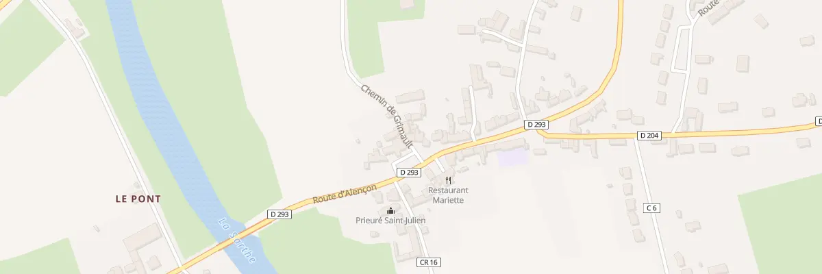 Plan du 3 Rte d’Alençon à Saint-Marceau