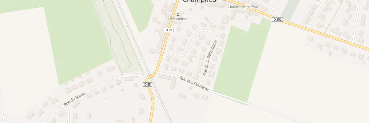 Plan du 4 Rue de la Belle Epine à Champfleur
