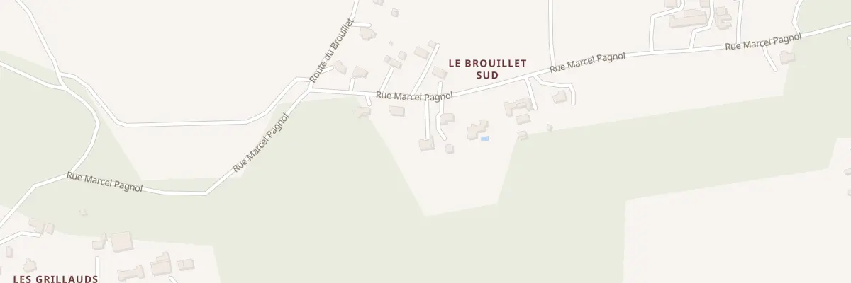 Plan du 4495 Rue Marcel Pagnol à Montpon-Ménestérol