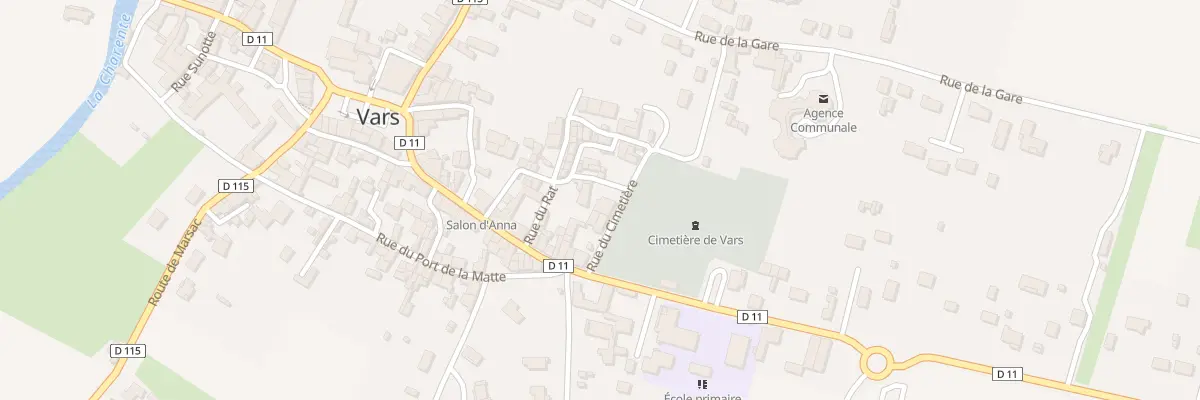 Plan du 4 Rue du Cimetiere à La Boixe