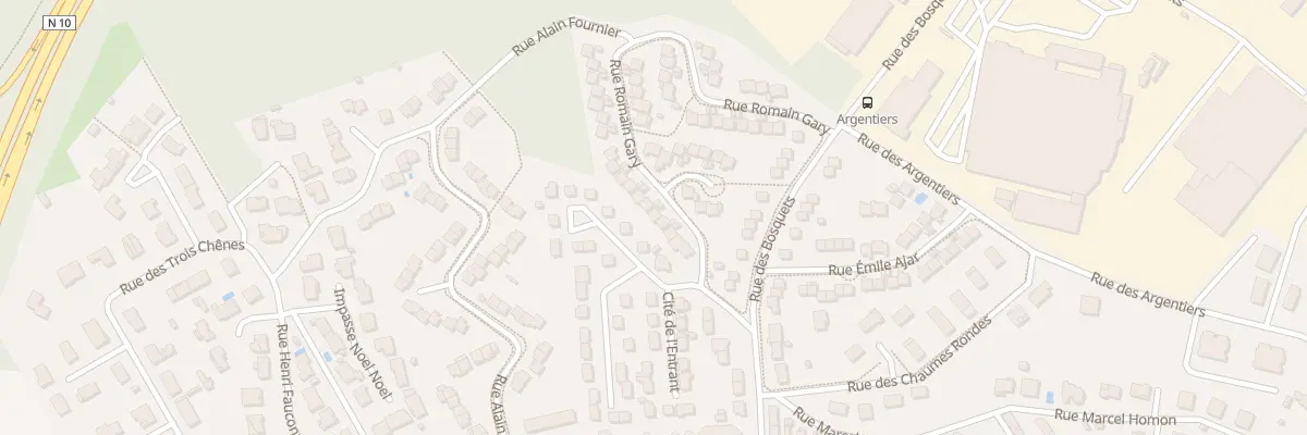 Plan du 7 Rue Romain Gary à Angoulême