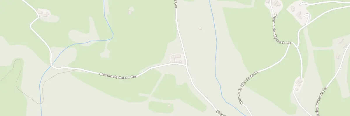 Plan du 2299 Che de Cot de Ger à Bagnères-de-Bigorre