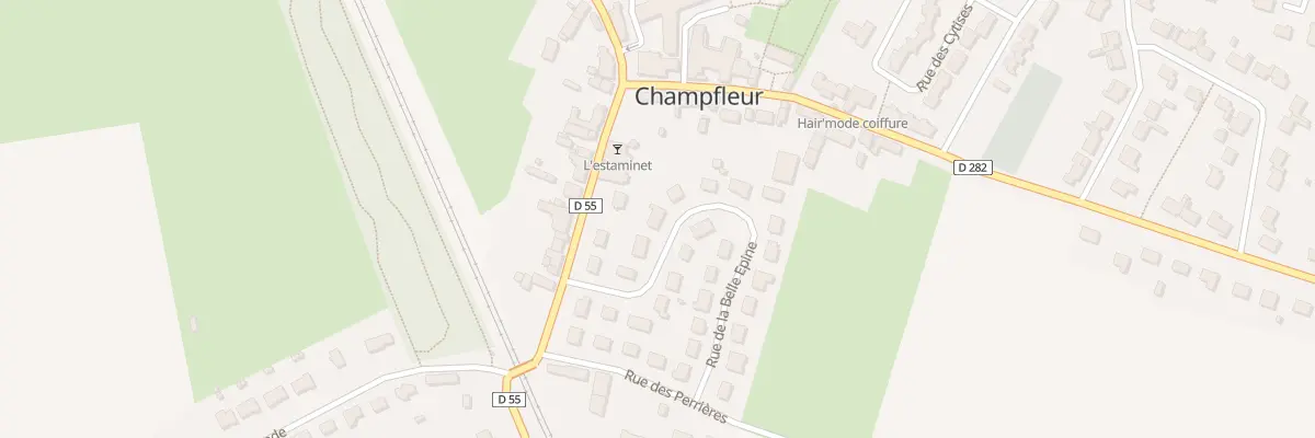 Plan du 5 Rue de la Belle Epine à Champfleur
