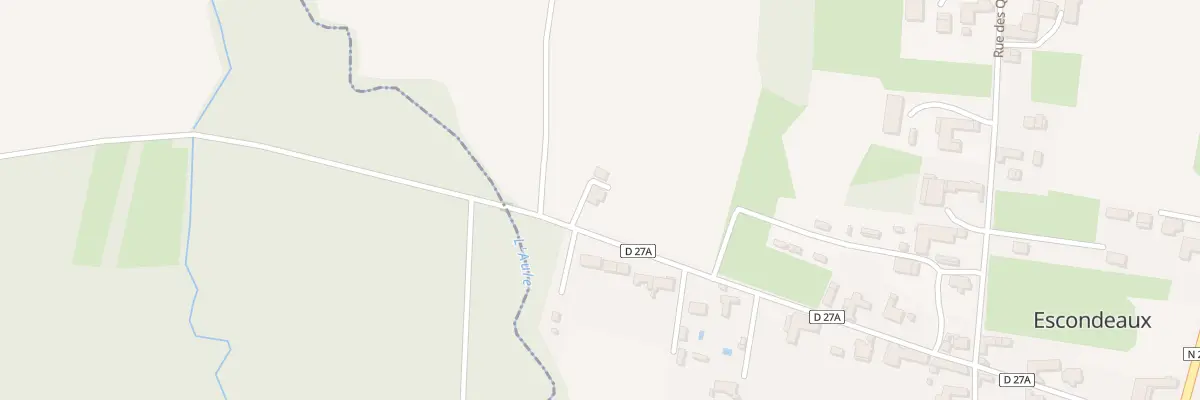 Plan du 20 Rue du Bois à Escondeaux