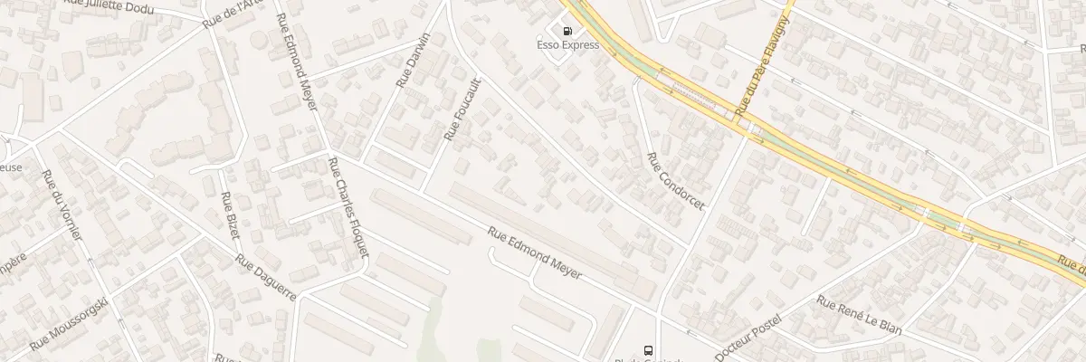 Plan du 25 Rue de Douaumont au Havre