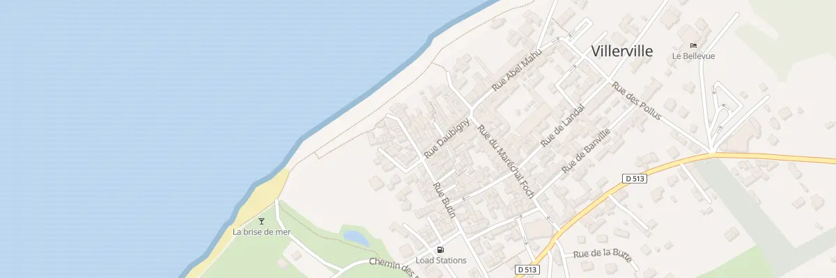 Plan du 50 Rue Daubigny à Villerville