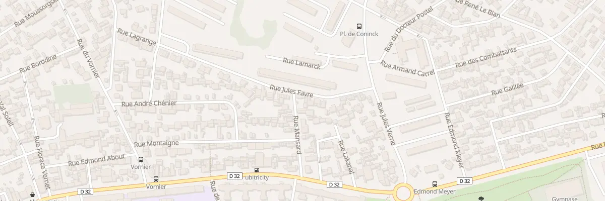 Plan du 19 Rue Jules Favre au Havre
