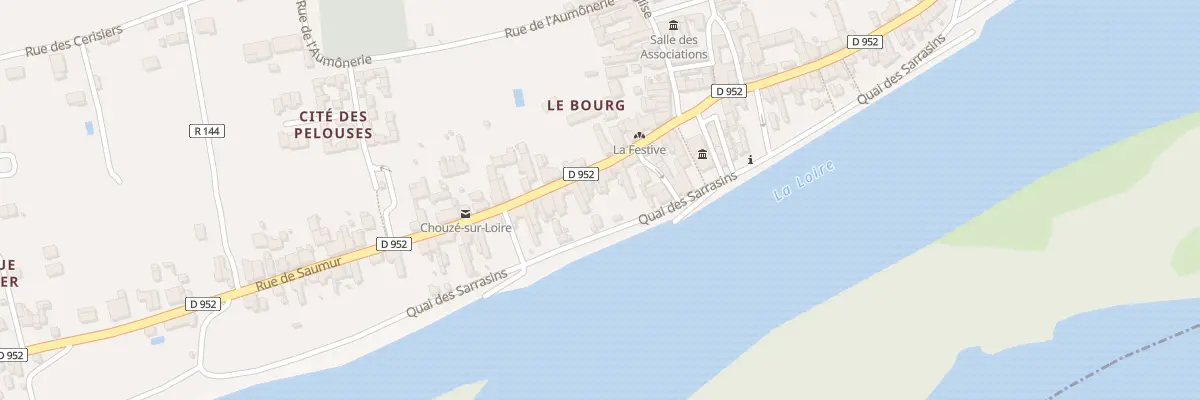 Plan du 19 Rue de Saumur à Chouzé-sur-Loire