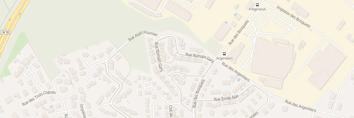 Plan du 40 Rue Romain Gary à Angoulême