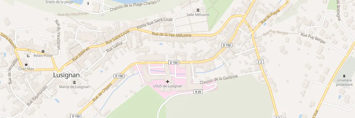 Plan du 33 Rue de Chypre à Lusignan