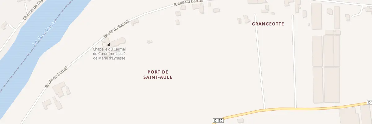 Plan du 273 Port de Saint Aule à Eynesse