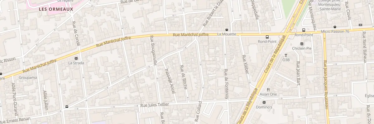 Plan du 22 Rue de Bitche au Havre