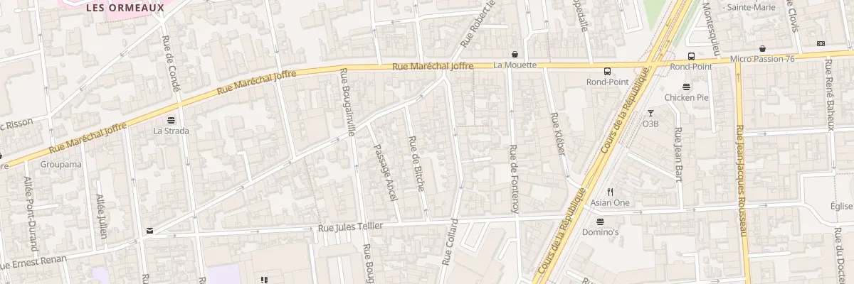Plan du 18 Rue de Bitche au Havre