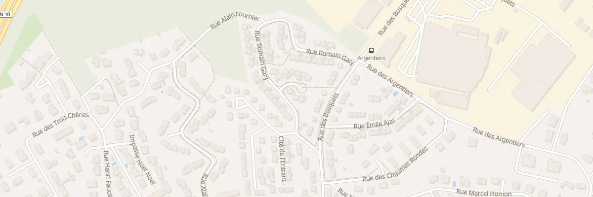 Plan du 4 Rue Romain Gary à Angoulême