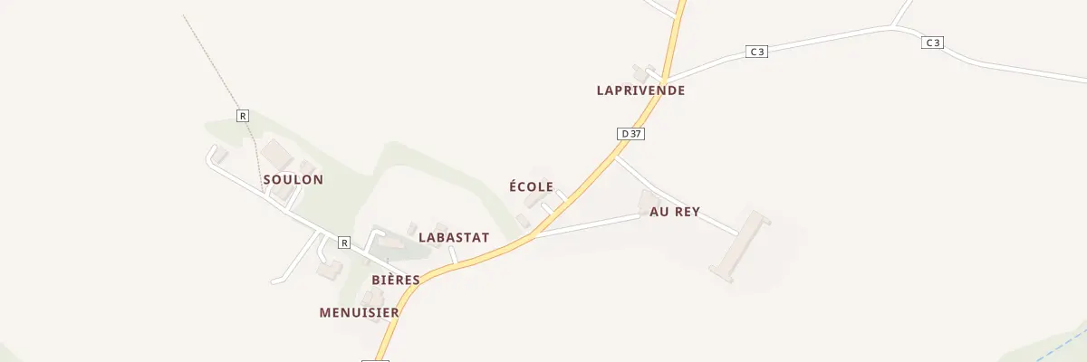 Plan du 5312 Ecole à Couloumé-Mondebat