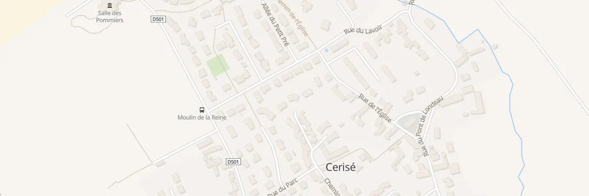 Plan du 34 Clos de la Pommeraie à Cerisé