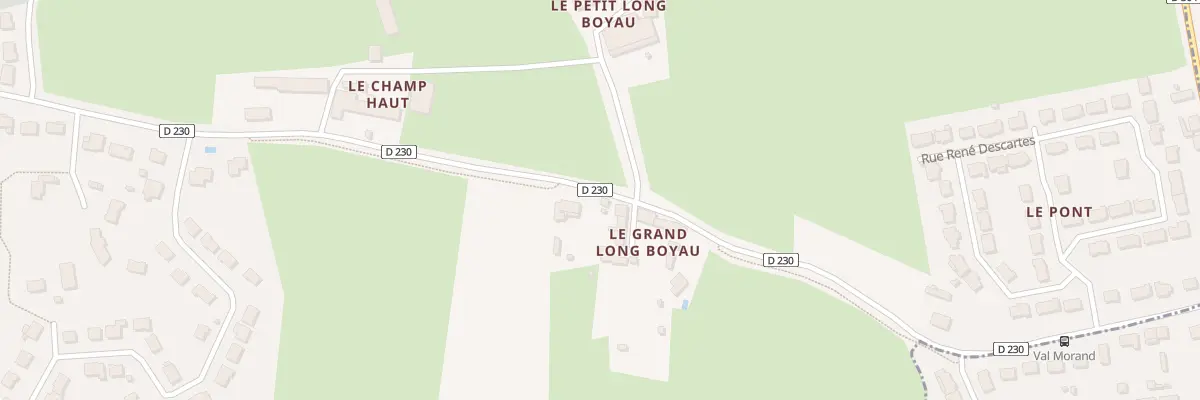 Plan du 4 Le Grand Long Boyau à Aigné