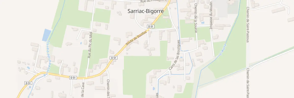 Plan du 4 Imp de la Charmille à Sarriac-Bigorre