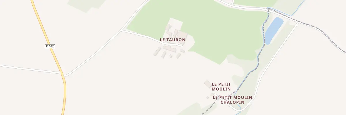 Plan du 146 Rte de Bre Marin à La Pellerine