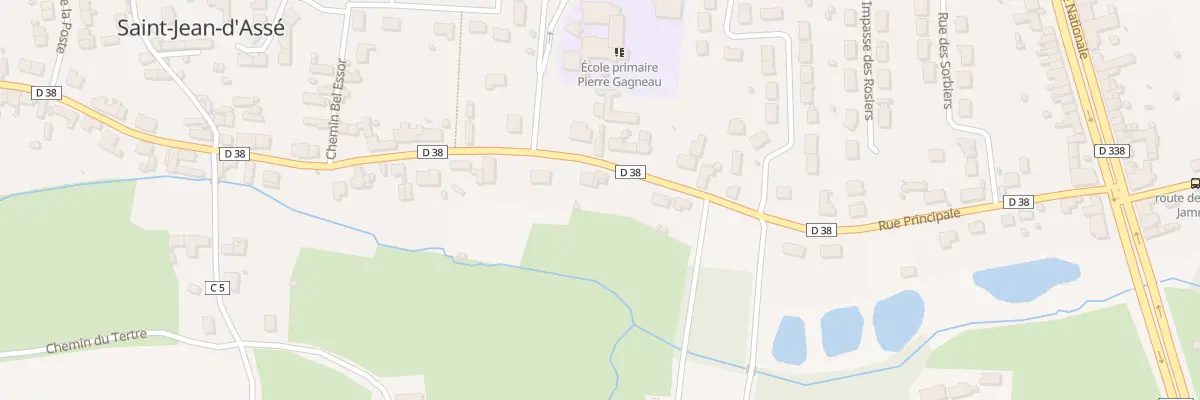 Plan du 42 Rue Principale à Saint-Jean-d’Assé
