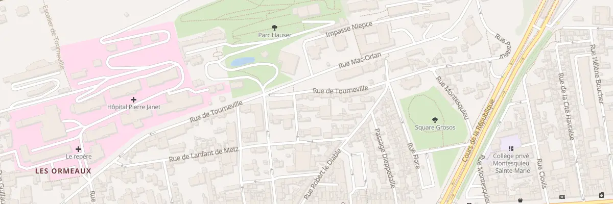 Plan du 108B Rue de Tourneville au Havre