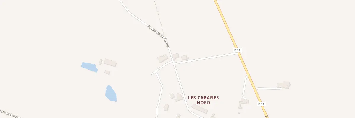 Plan du 46 Les Cabanes Nord à Montazeau