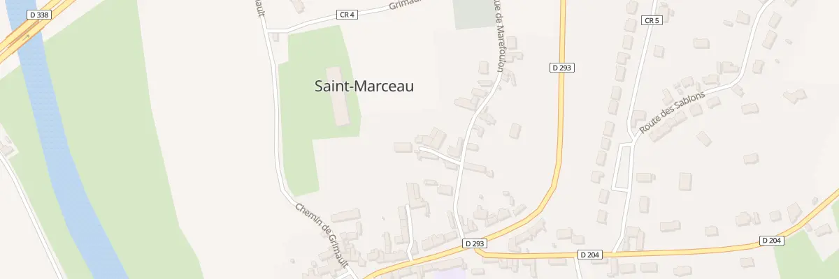 Plan du 7 Rue Marefoulon à Saint-Marceau