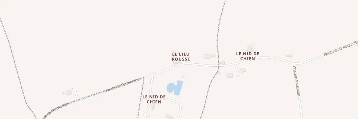 Plan du 5008 Le Nid de Chien au Fournet