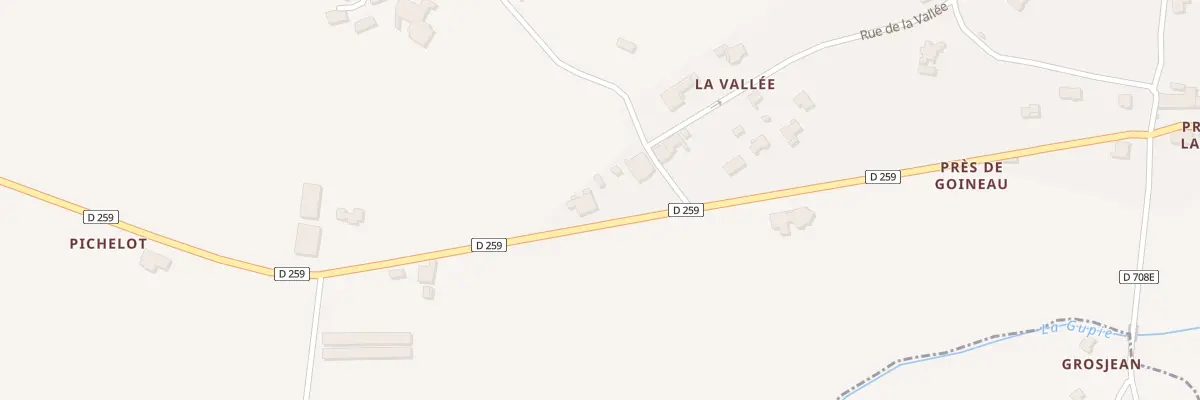 Plan du 466 Rte de Lagupie à Castelnau-sur-Gupie