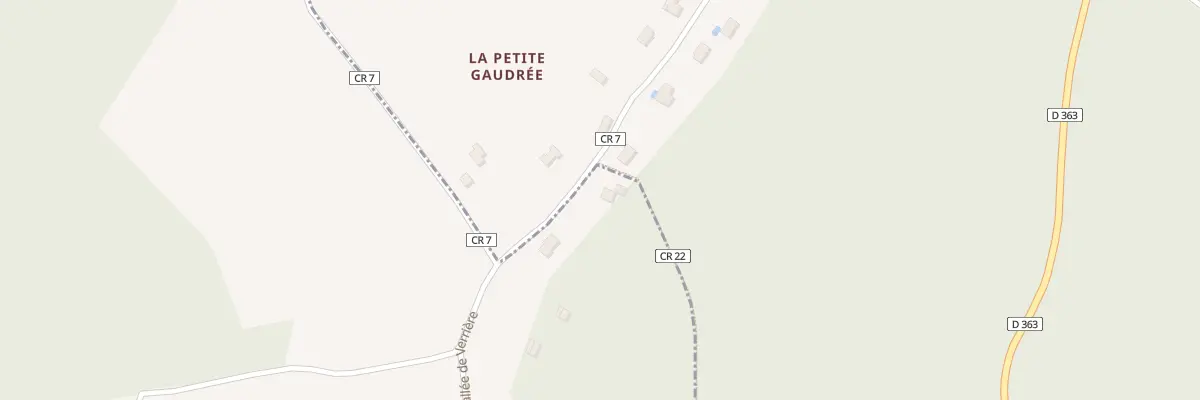 Plan du 53 Val de Verrière à Lerné