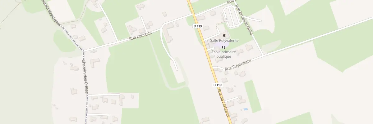 Plan du 21 Rue de l’Arbizon à Sarrouilles