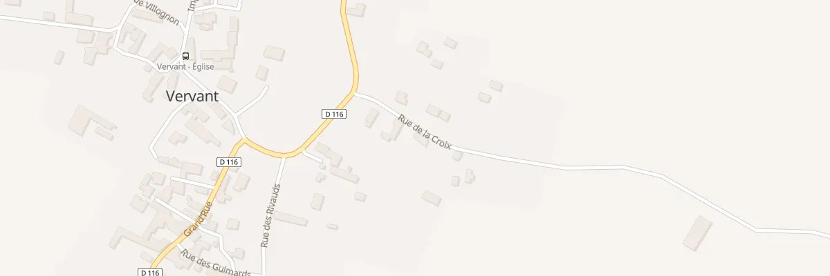 Plan du 5070 Le Bourg à Vervant