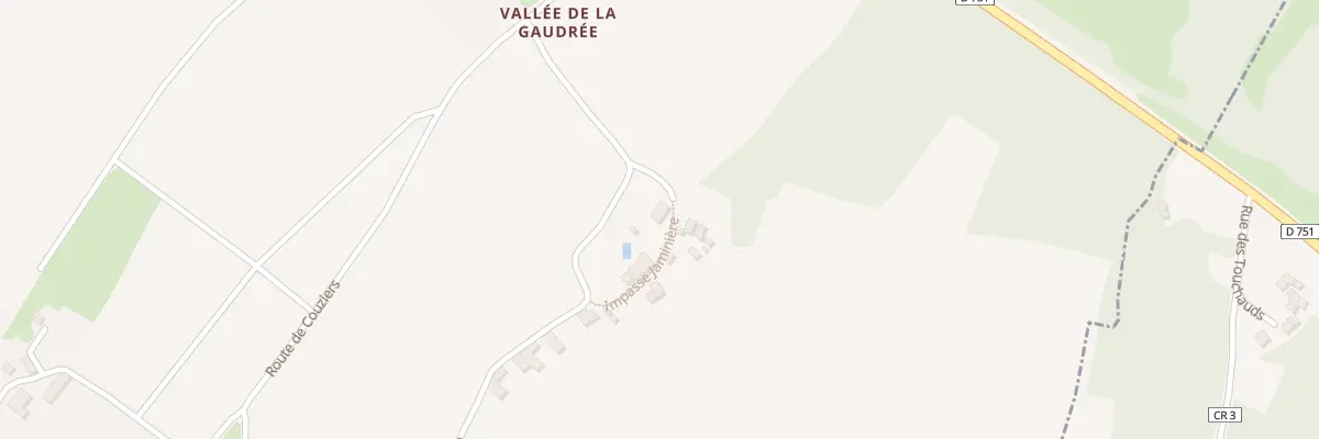 Plan du 1 Imp de la Jaminière à Saint-Germain-sur-Vienne