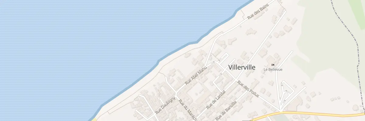 Plan du 8 Rue Abel Mahu à Villerville