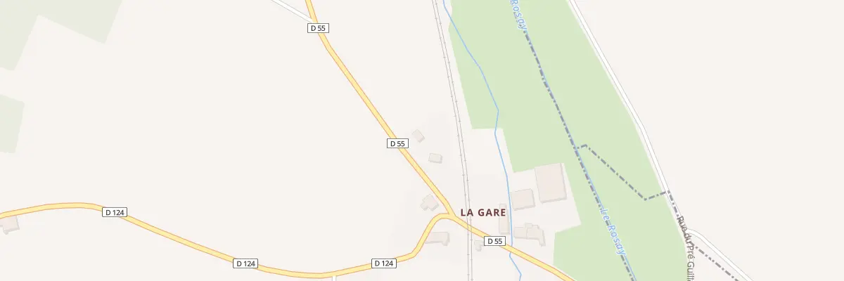 Plan du 5113 Les Maisons Rouges à Chérisay