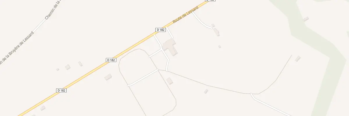 Plan du 2087 Rte de Lessard Rd 182 à Lessard-et-le-Chêne