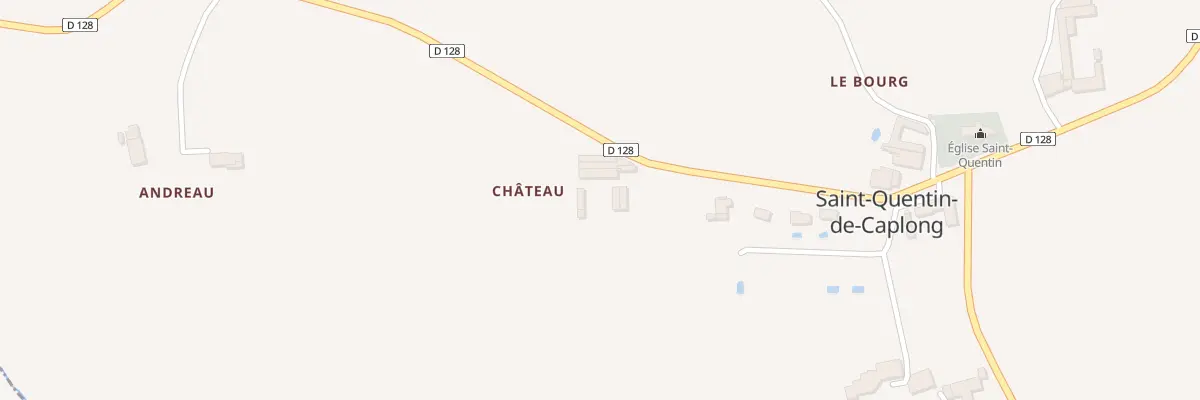 Plan du 110 Chateau à Saint-Quentin-de-Caplong