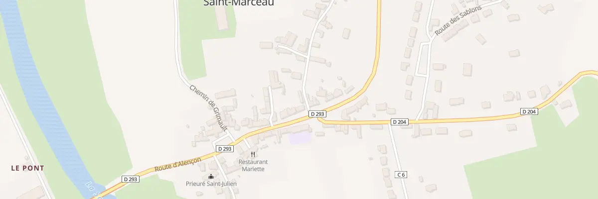 Plan du 19 Rte d’Alençon à Saint-Marceau