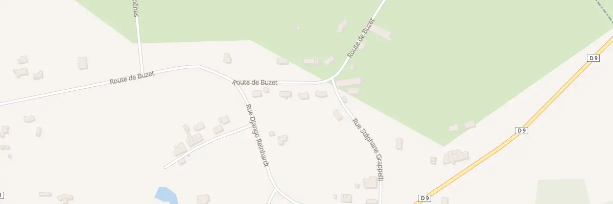 Plan du 16B Rte du Buzet à Ménesplet