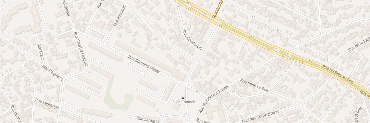 Plan du 5 Rue de Douaumont au Havre