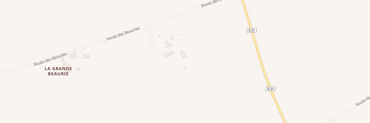 Plan du 5052 Les Beauries à Bellon