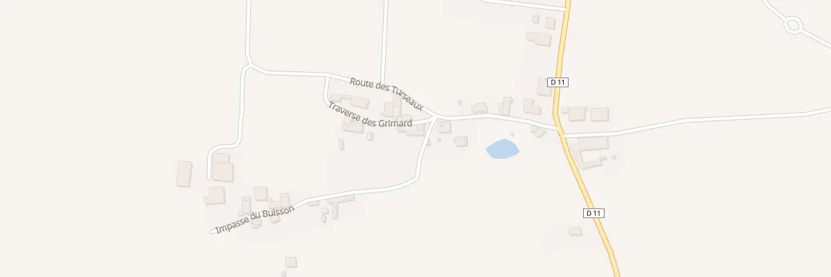 Plan du 18 Les Grimards à Montazeau