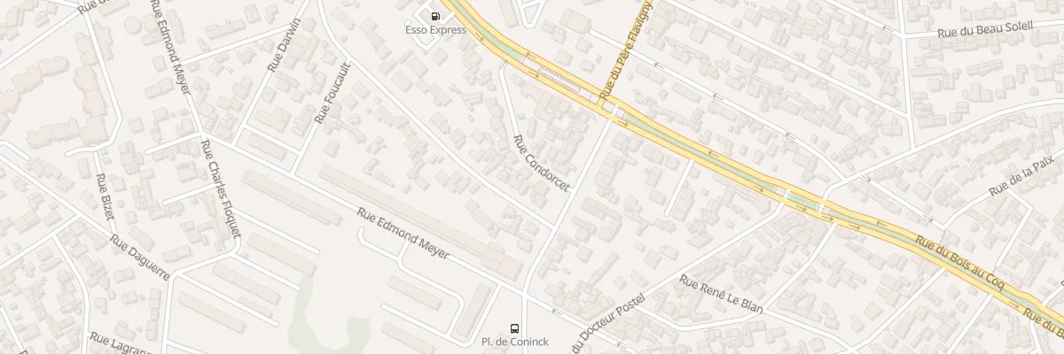Plan du 5 Rue Condorcet au Havre