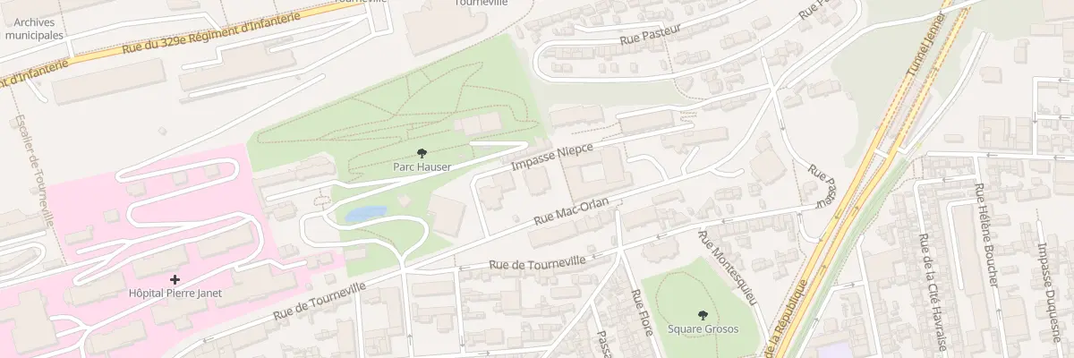 Plan du 23 Rue Mac Orlan au Havre