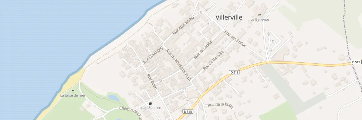 Plan du 34 Rue de Landal à Villerville
