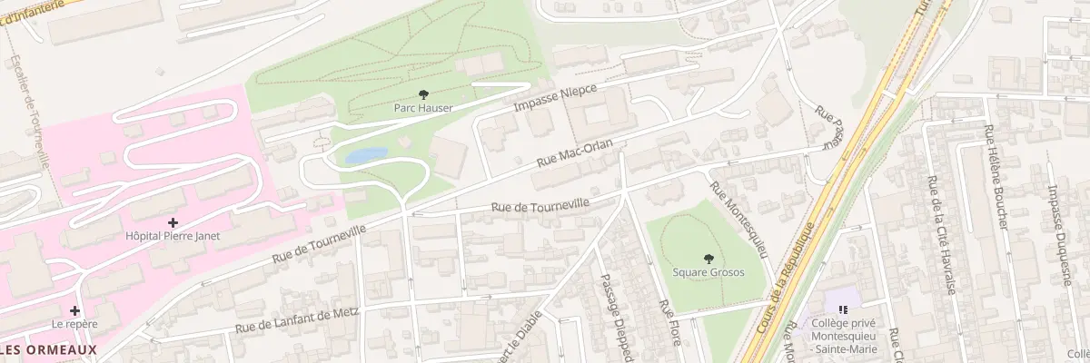 Plan du 89 Rue de Tourneville au Havre