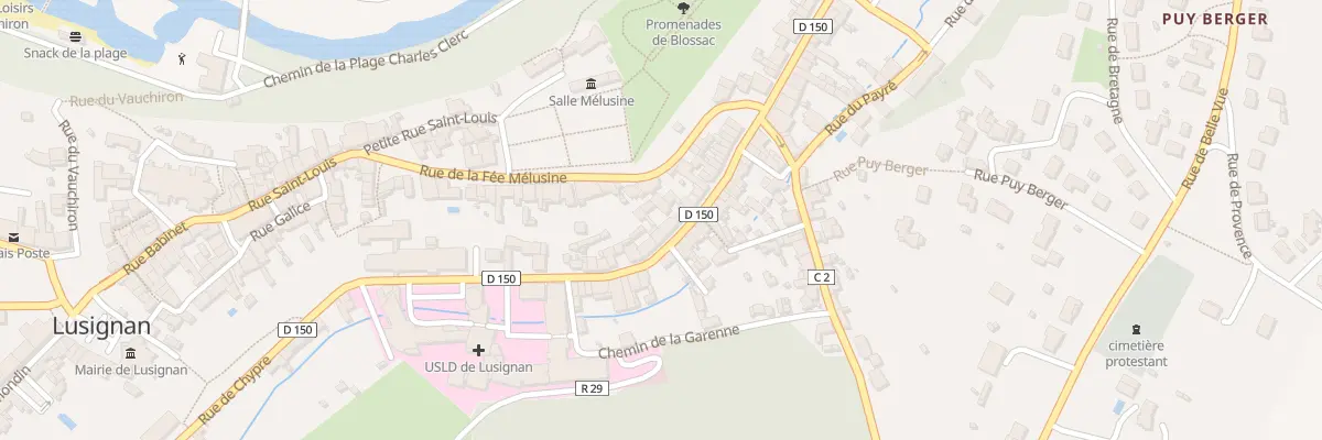 Plan du 47 Rue de Chypre à Lusignan