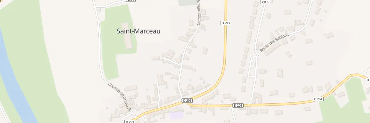 Plan du 4 Rue Marefoulon à Saint-Marceau