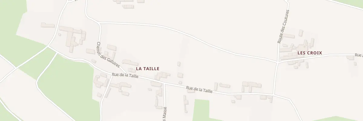 Plan du 375 Rue de la Taille à Saint-Nicolas-de-Bourgueil