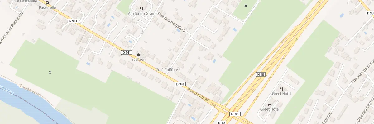 Plan du 6 Rue des Peupliers à Saint-Yrieix-sur-Charente